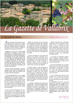 La gazette de vallabrix Numéro 50