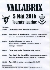 2016-05-05 Journée taurine